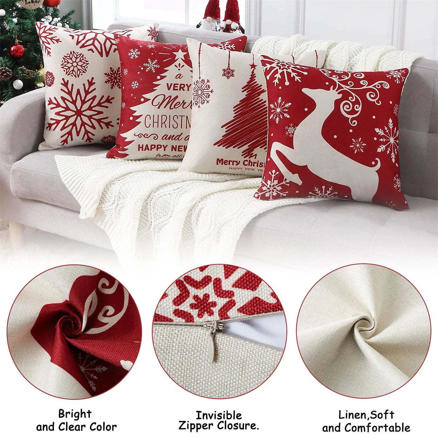 Christmas Pillow Covers