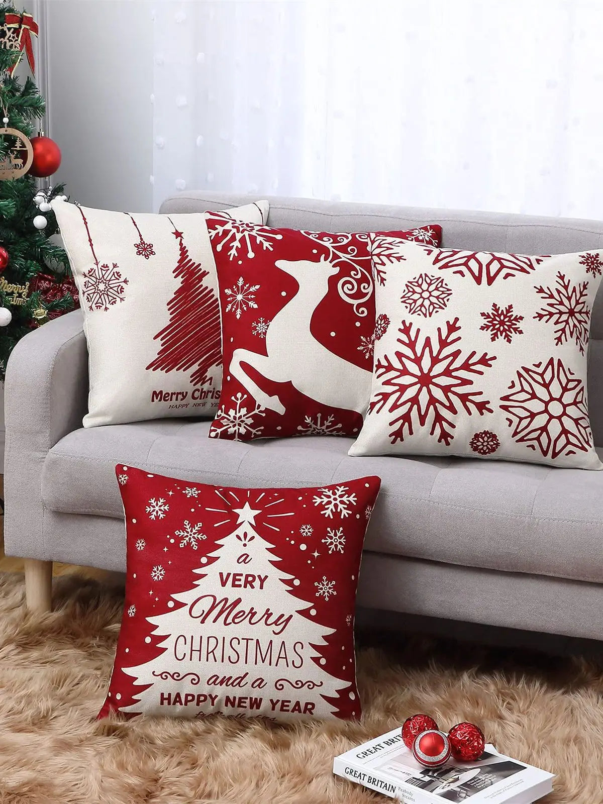 Christmas Pillow Covers